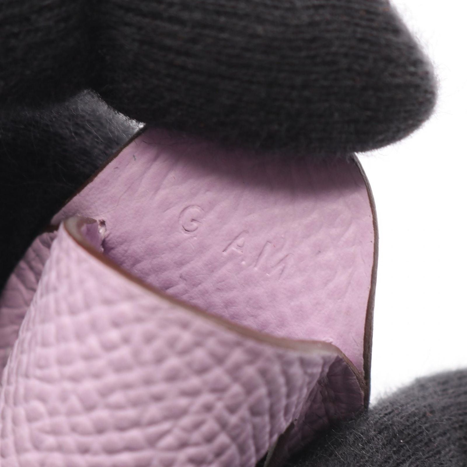 Hermes Charm Poisson Gimo Purple Keychain — view 4