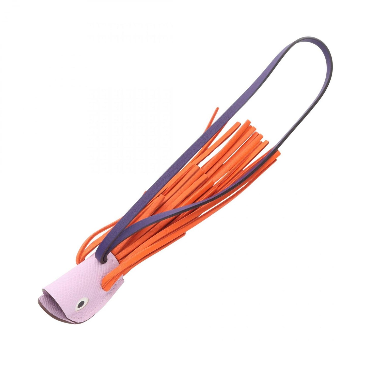 Hermes Charm Poisson Gimo Purple Keychain