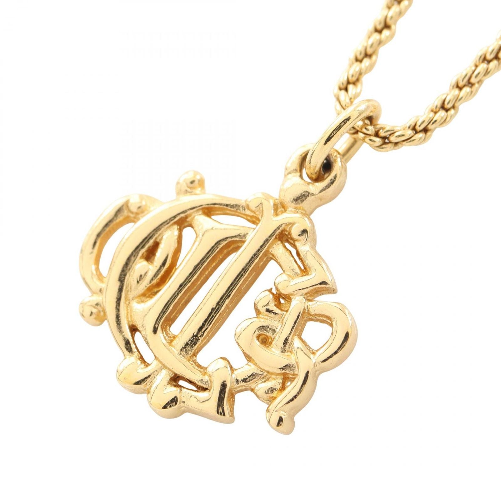 Dior Dio Necklace blur logo