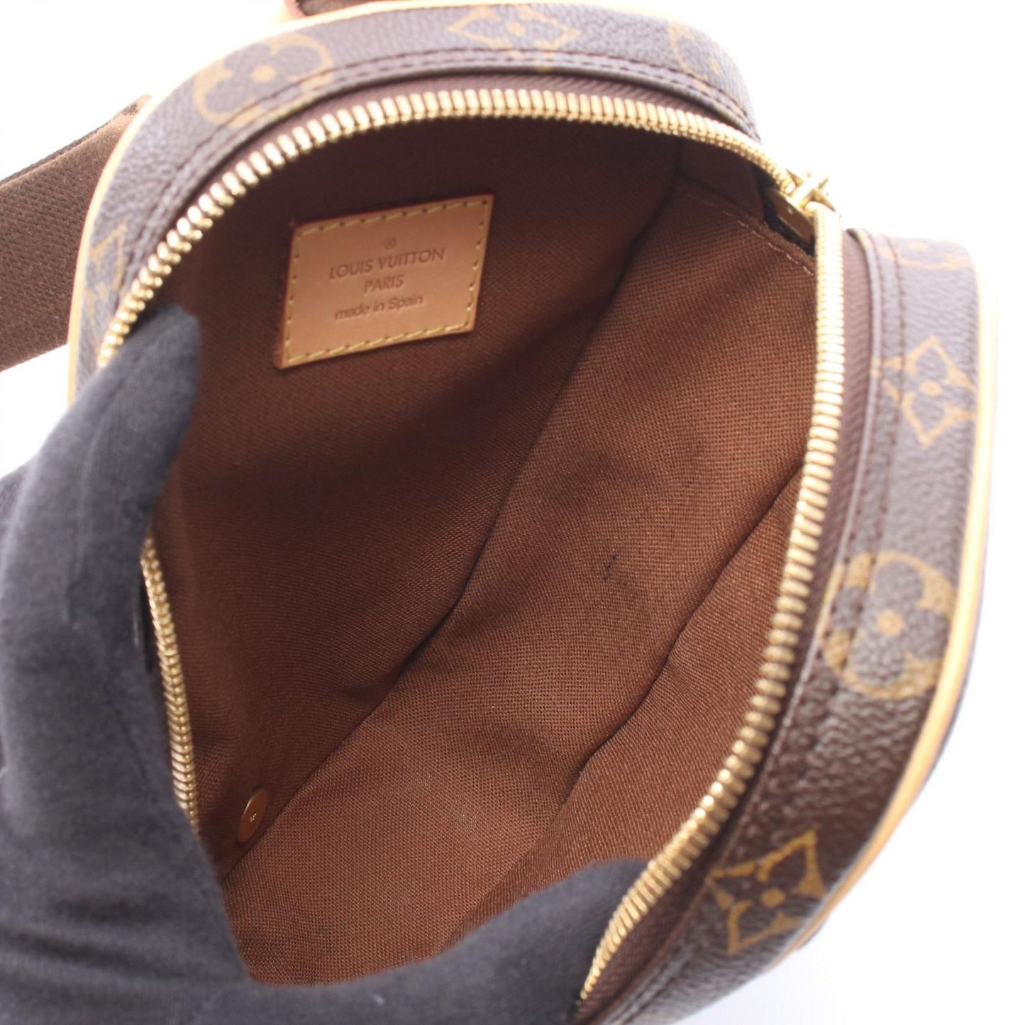 Louis Vuitton Waist Bag Pochette Gange Canvas Leather — view 3