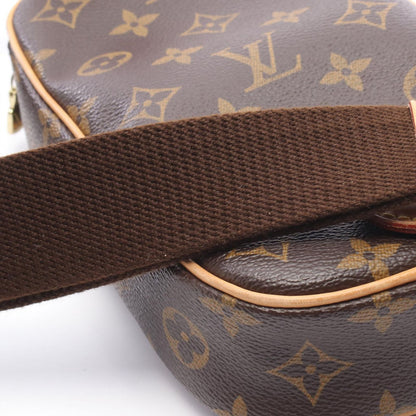 Louis Vuitton Waist Bag Pochette Gange Canvas Leather — view 9