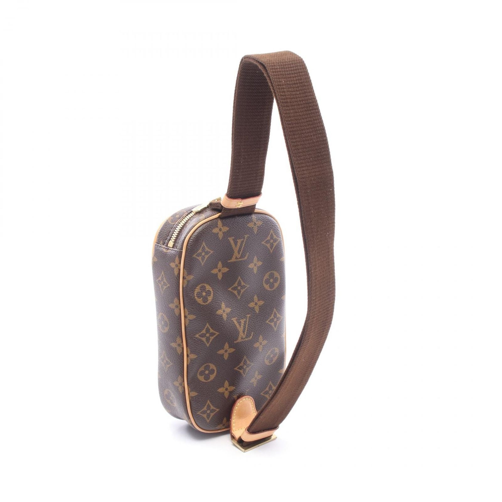 Louis Vuitton Waist Bag Pochette Gange Canvas Leather — view 2