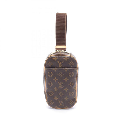 Louis Vuitton Waist Bag Pochette Gange Canvas Leather