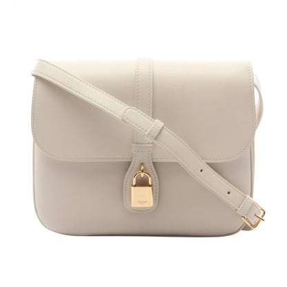 Celine Shoulder Bag Medium Tabou Off White Leather