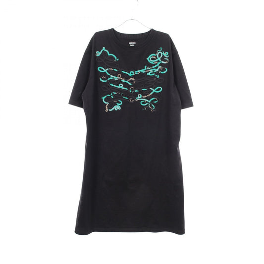Hermes Dress Silk Black