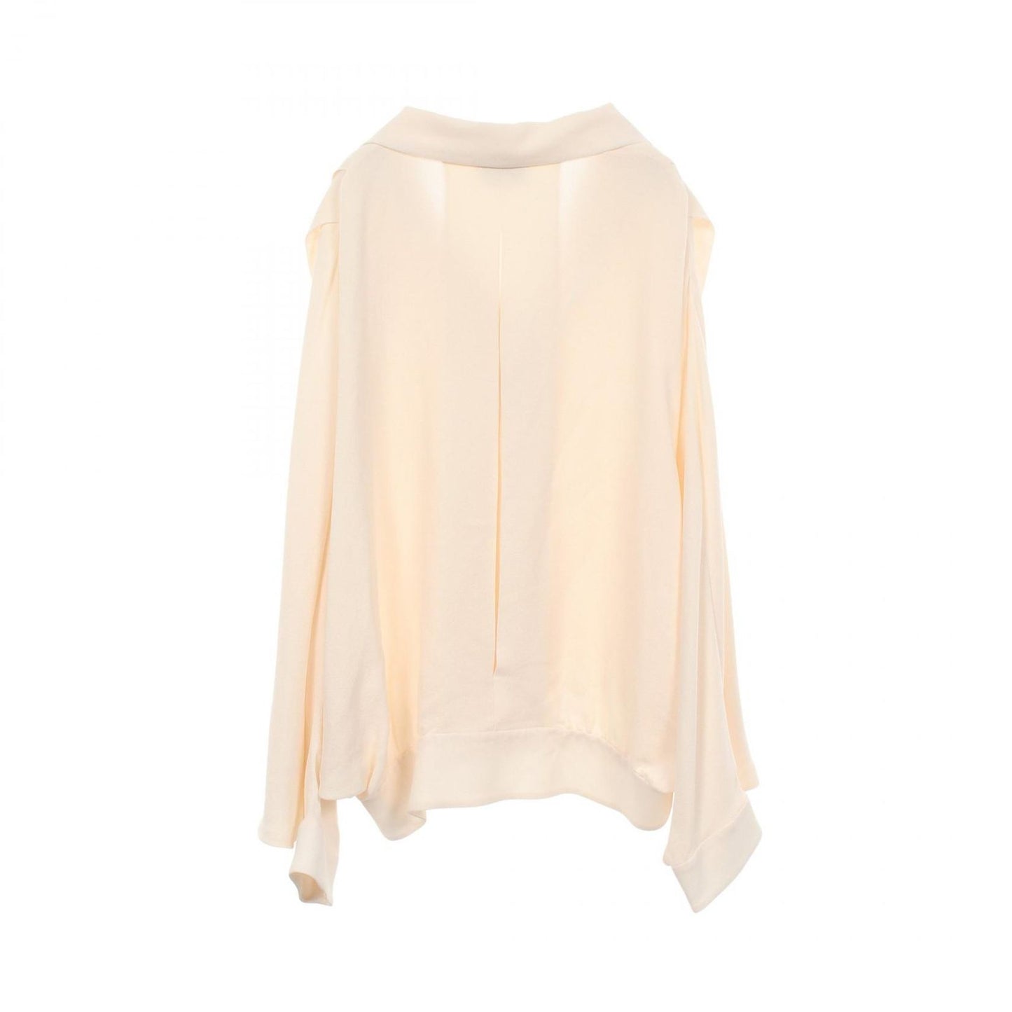 Chanel Blouse CC Logo Button Dollar pickpocket Silk — view 2