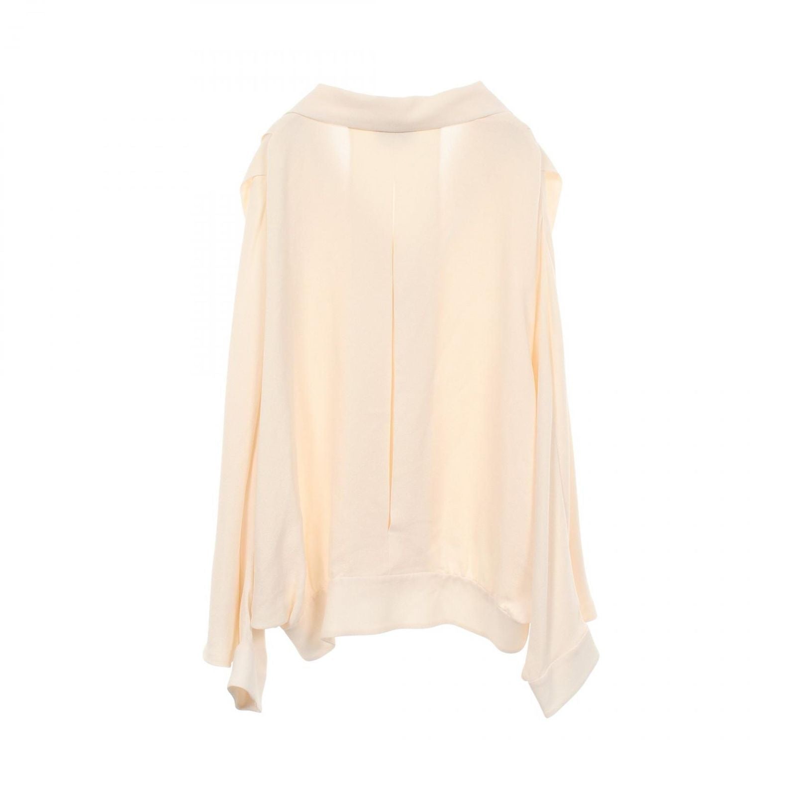 Chanel Blouse CC Logo Button Dollar pickpocket Silk — view 2
