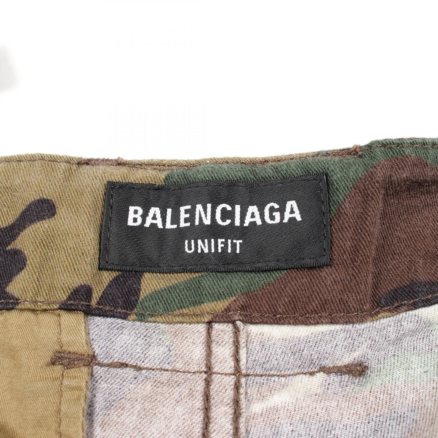 Balenciaga Denim Pants Camouflage Ju I Don't Like It Cotton I — view 3