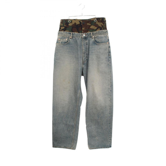 Balenciaga Denim Pants Camouflage Ju I Don't Like It Cotton I