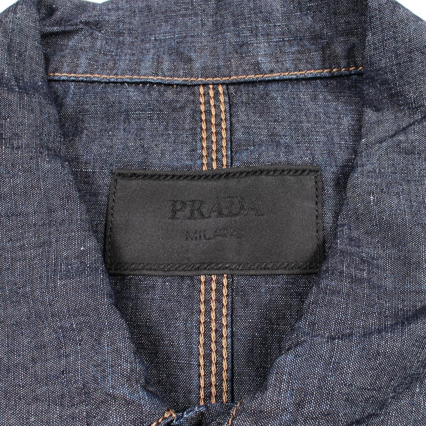 Prada Denim Jacket Chambray — view 3