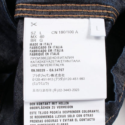 Prada Denim Jacket Chambray — view 4