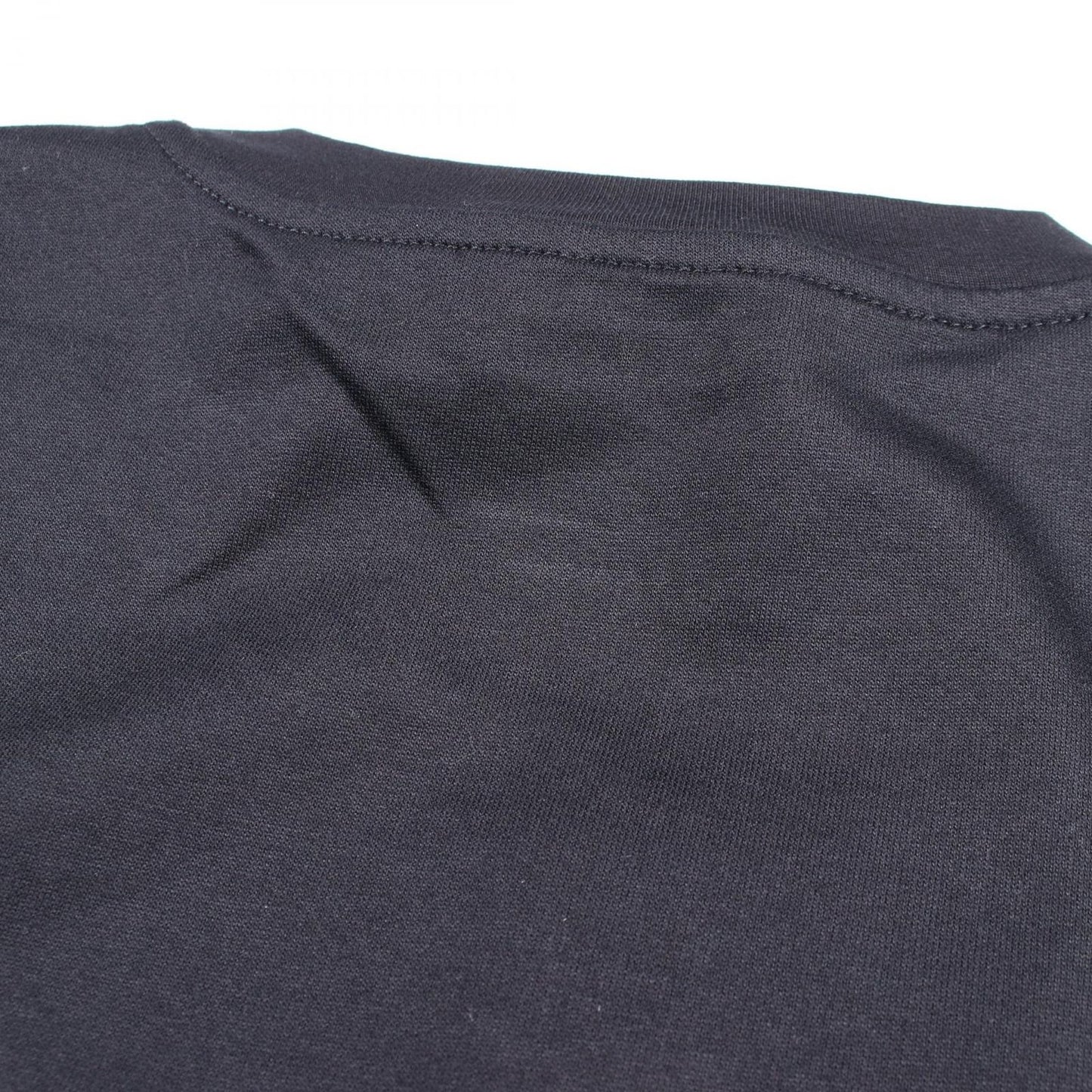 Hermes Short Sleeve T-Shirt Leather Patch Kuru Neck Cotton — view 5