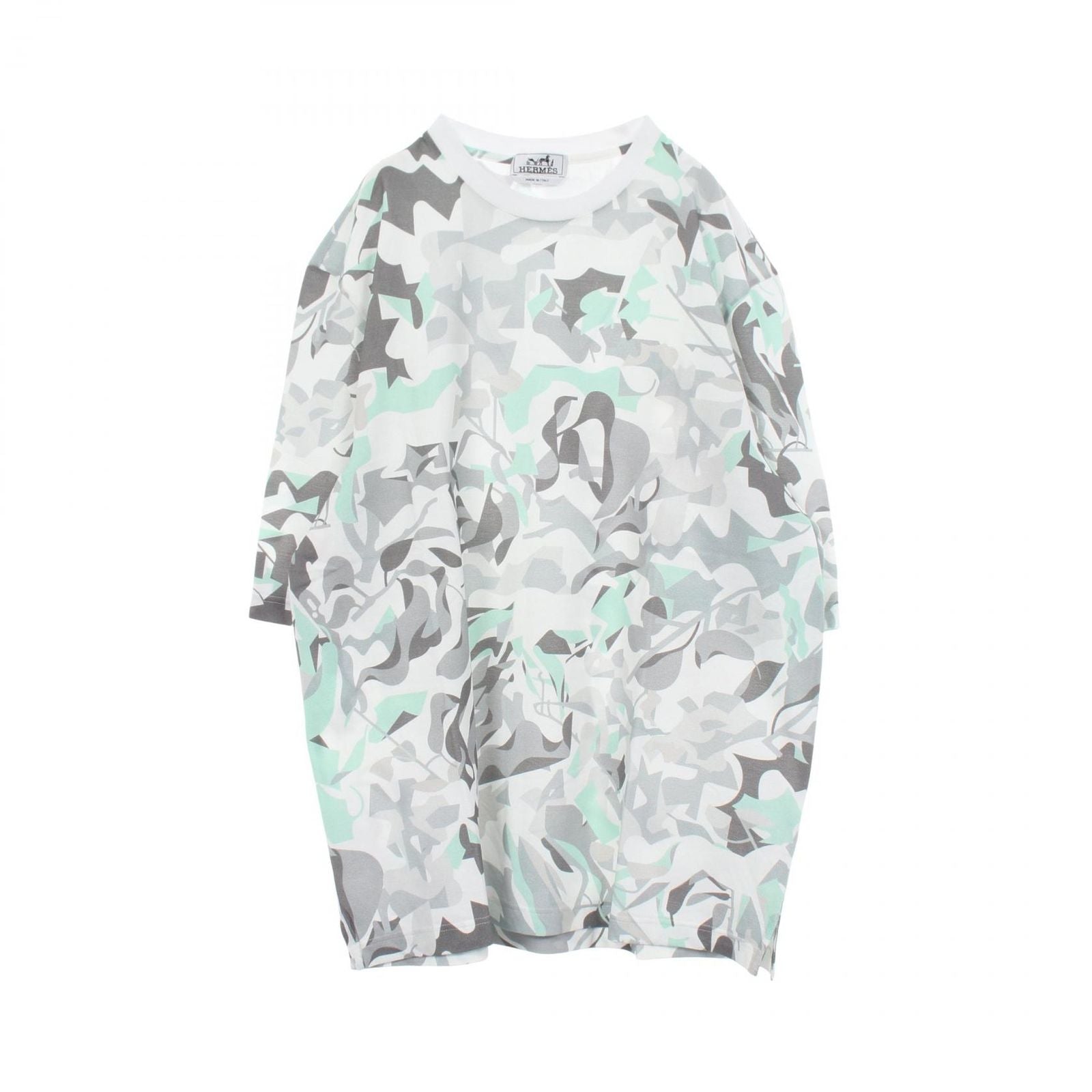 Hermes Short Sleeve T-Shirt Puzzle Vegetal Cotton Short Sleevecut