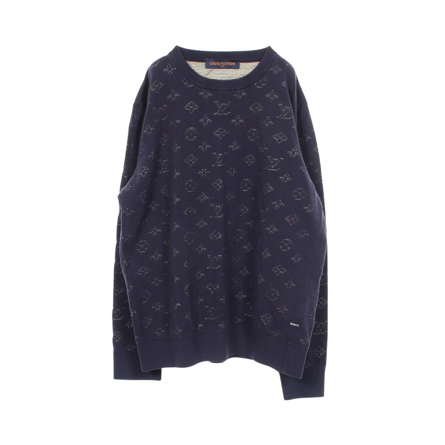 Louis Vuitton Knit Dropni Dollarmonogram Tbv yon Cotton Sweater