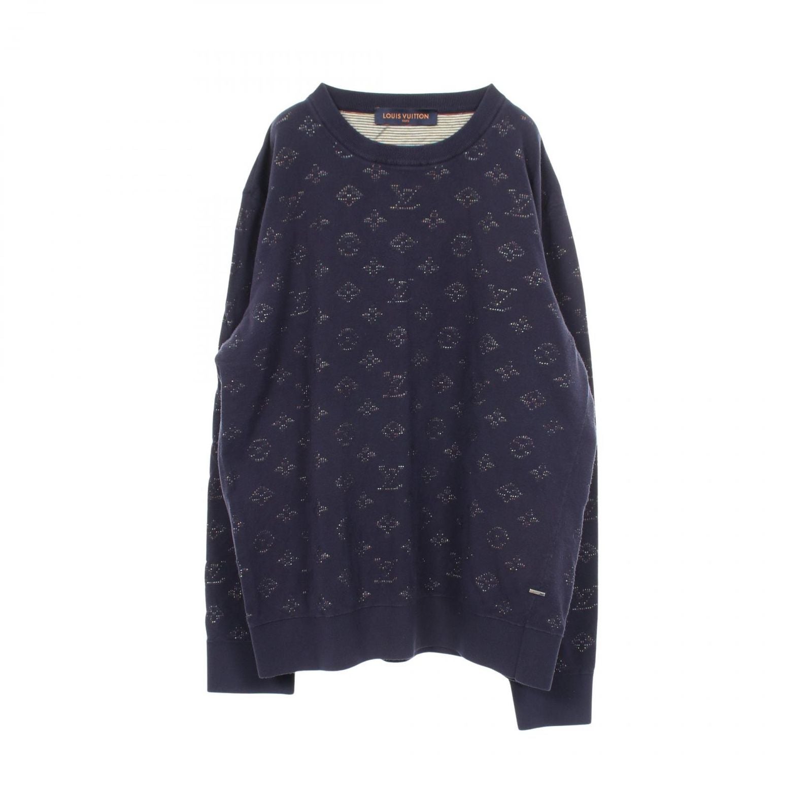 Louis Vuitton Knit Dropni Dollarmonogram Tbv yon Cotton Sweater