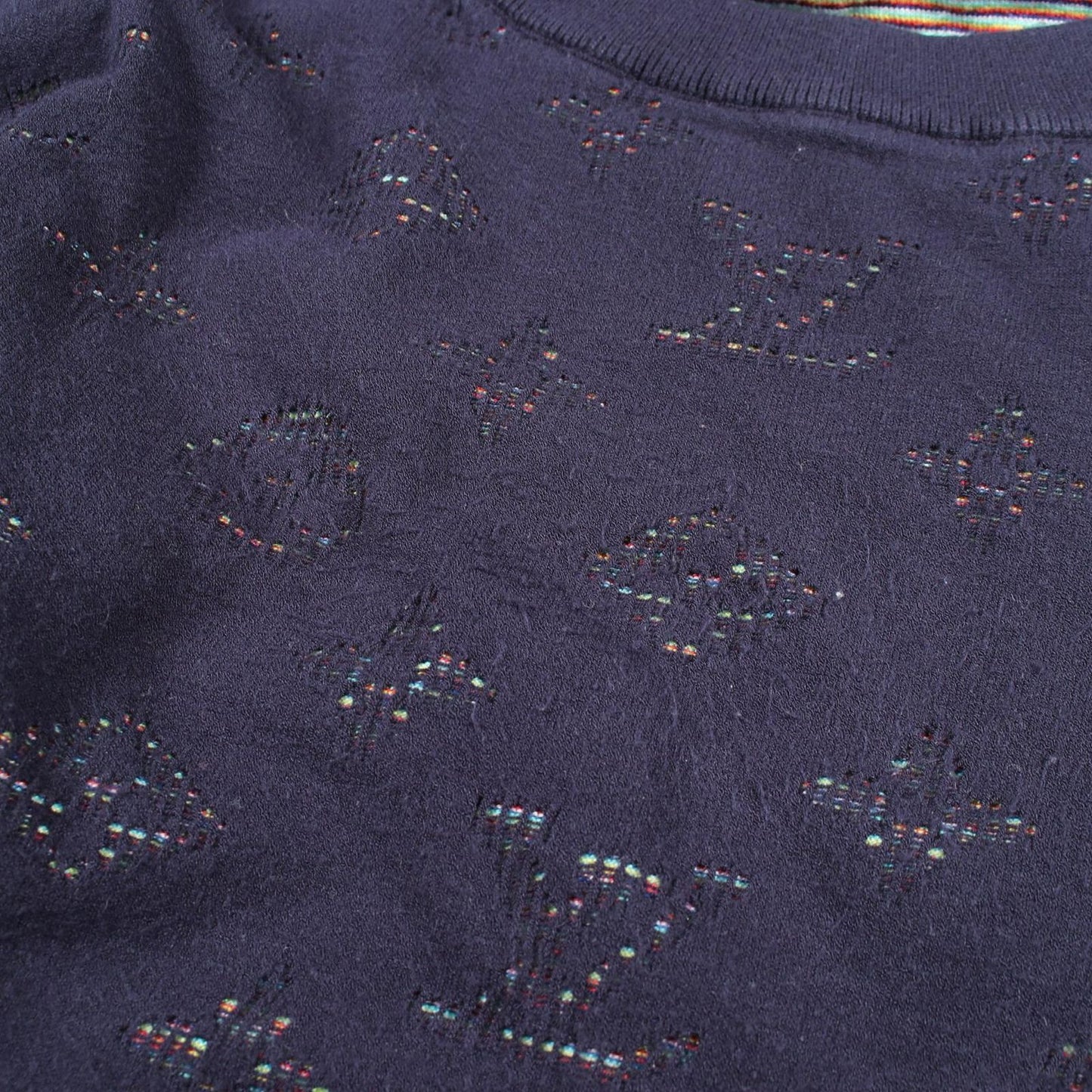 Louis Vuitton Knit Dropni Dollarmonogram Tbv yon Cotton Sweater — view 8