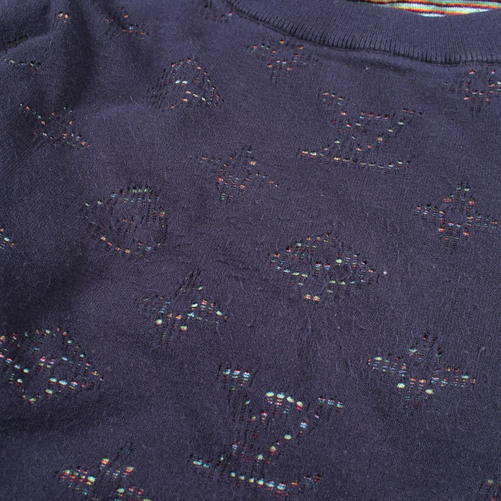 Louis Vuitton Knit Dropni Dollarmonogram Tbv yon Cotton Sweater — view 8