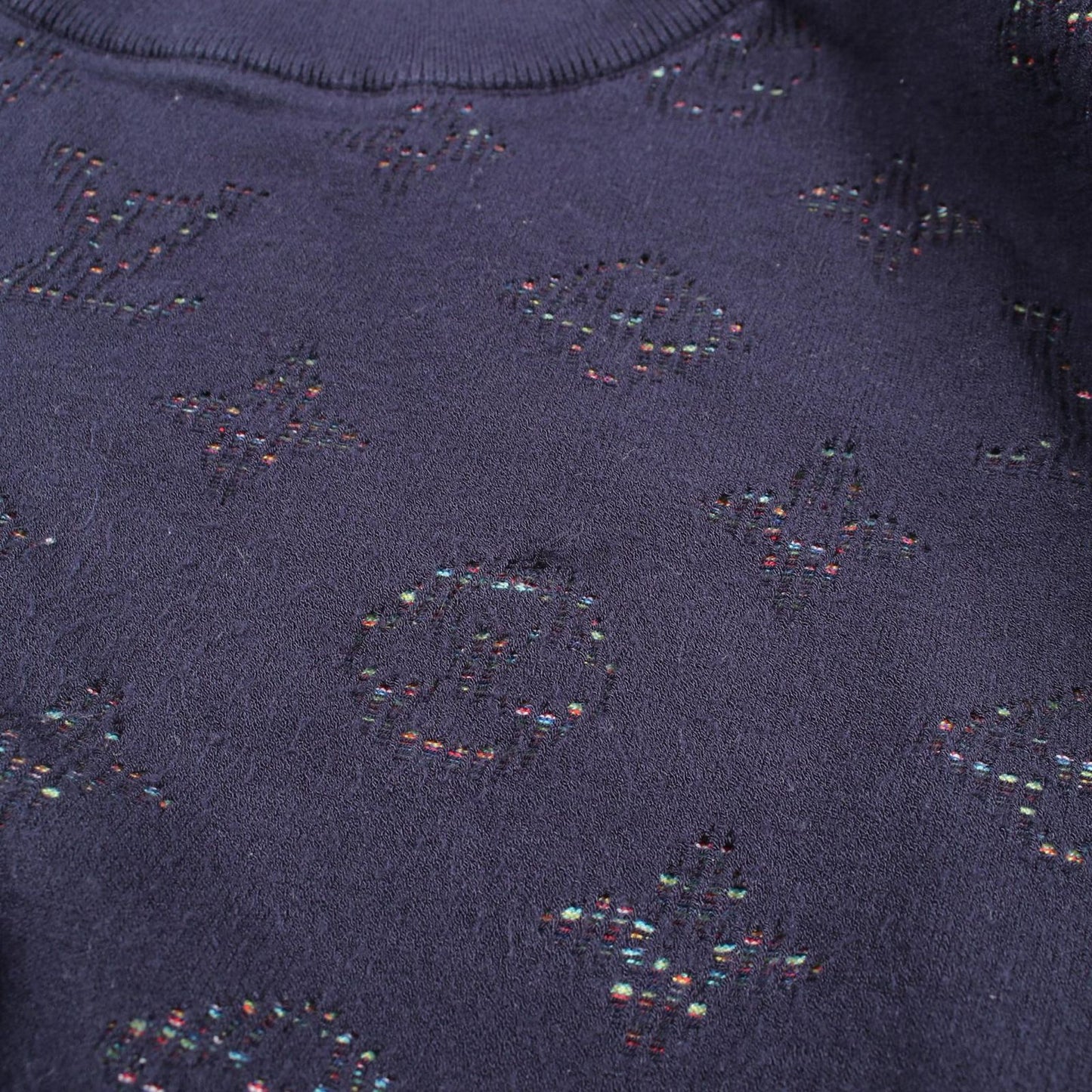 Louis Vuitton Knit Dropni Dollarmonogram Tbv yon Cotton Sweater — view 7