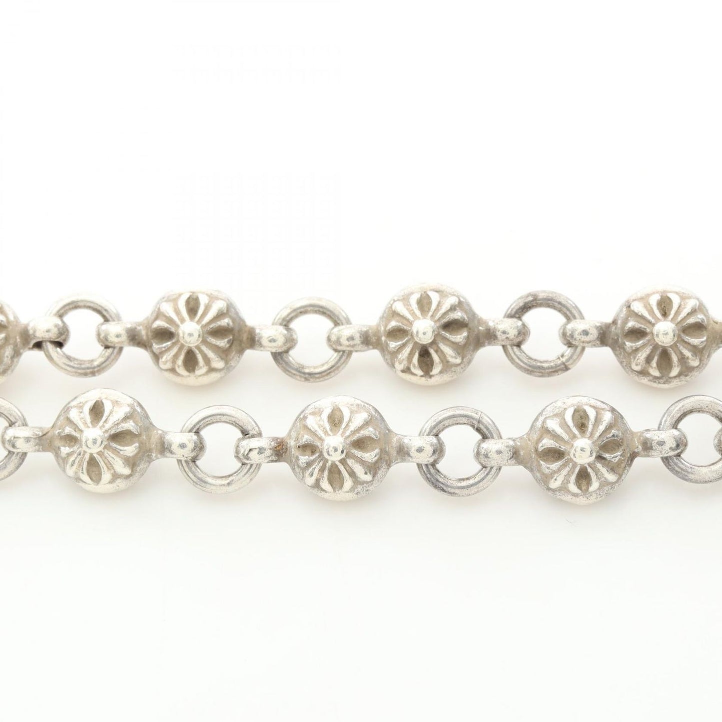 Chrome Hearts Ha Necklace Cross 925 Sterling Silver — view 7