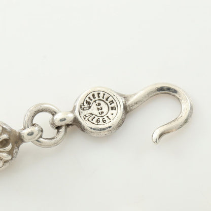 Chrome Hearts Ha Necklace Cross 925 Sterling Silver — view 8