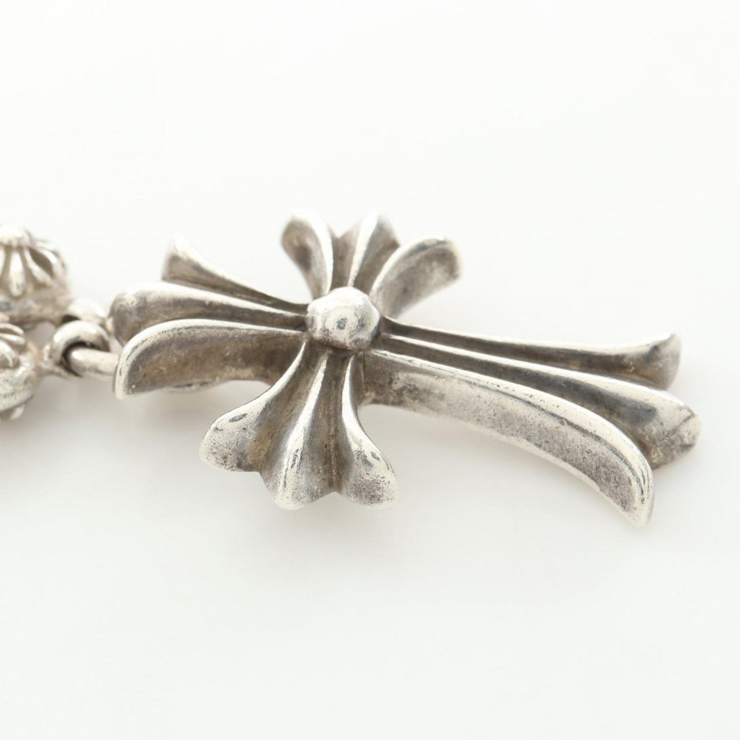 Chrome Hearts Ha Necklace Cross 925 Sterling Silver — view 6