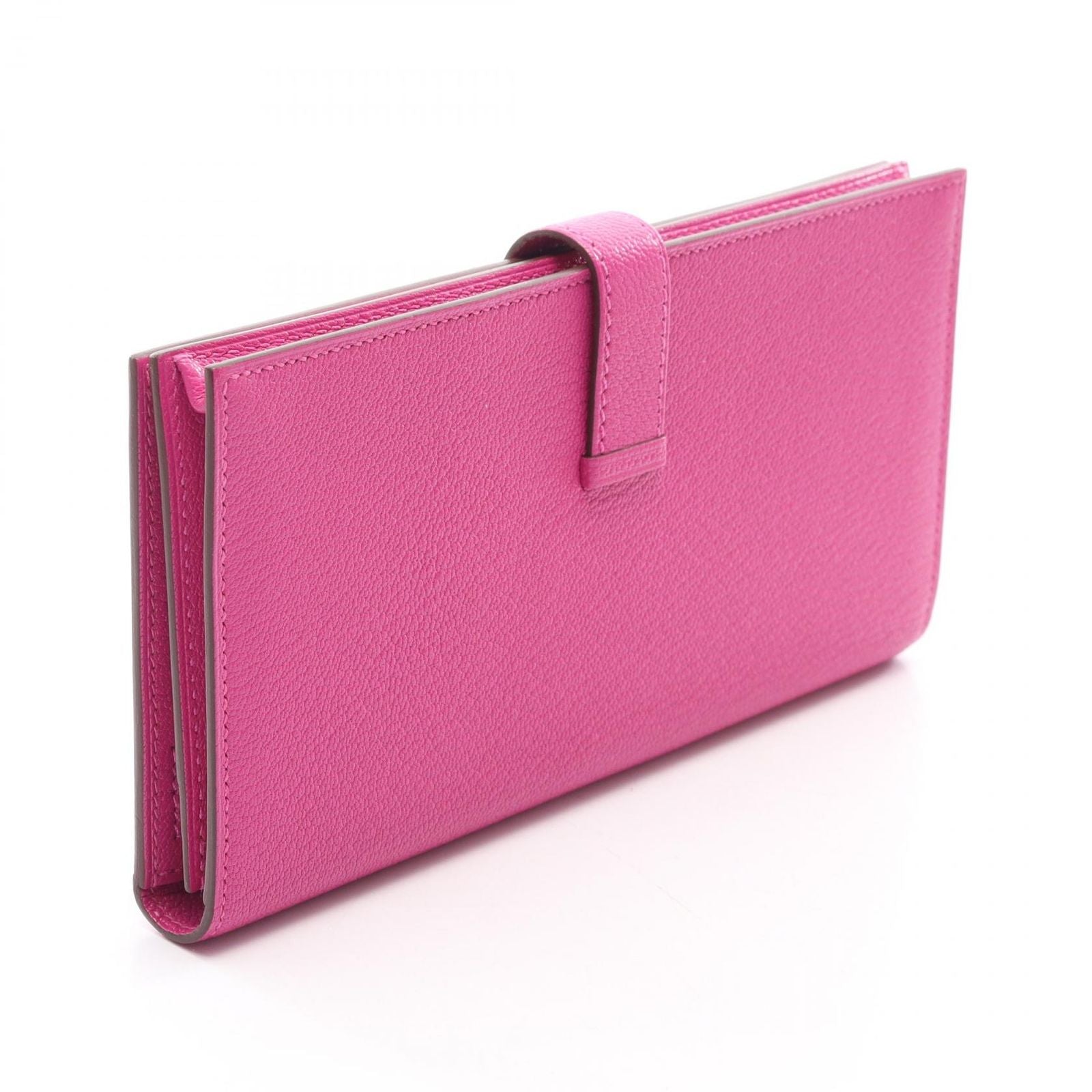 Hermes Bi Foldlong Wallet Bearn Souffle Magnolia — view 2