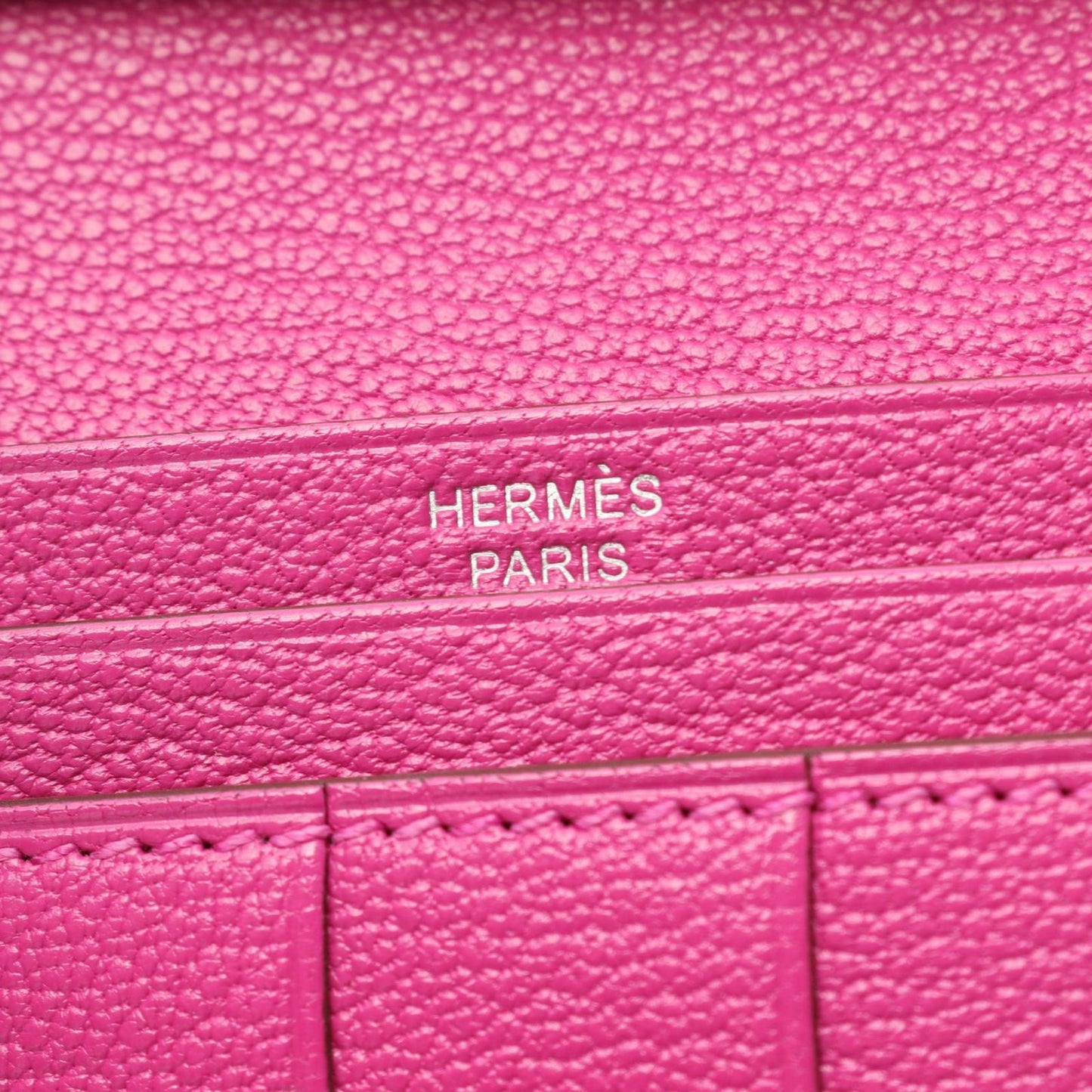 Hermes Bi Foldlong Wallet Bearn Souffle Magnolia — view 5