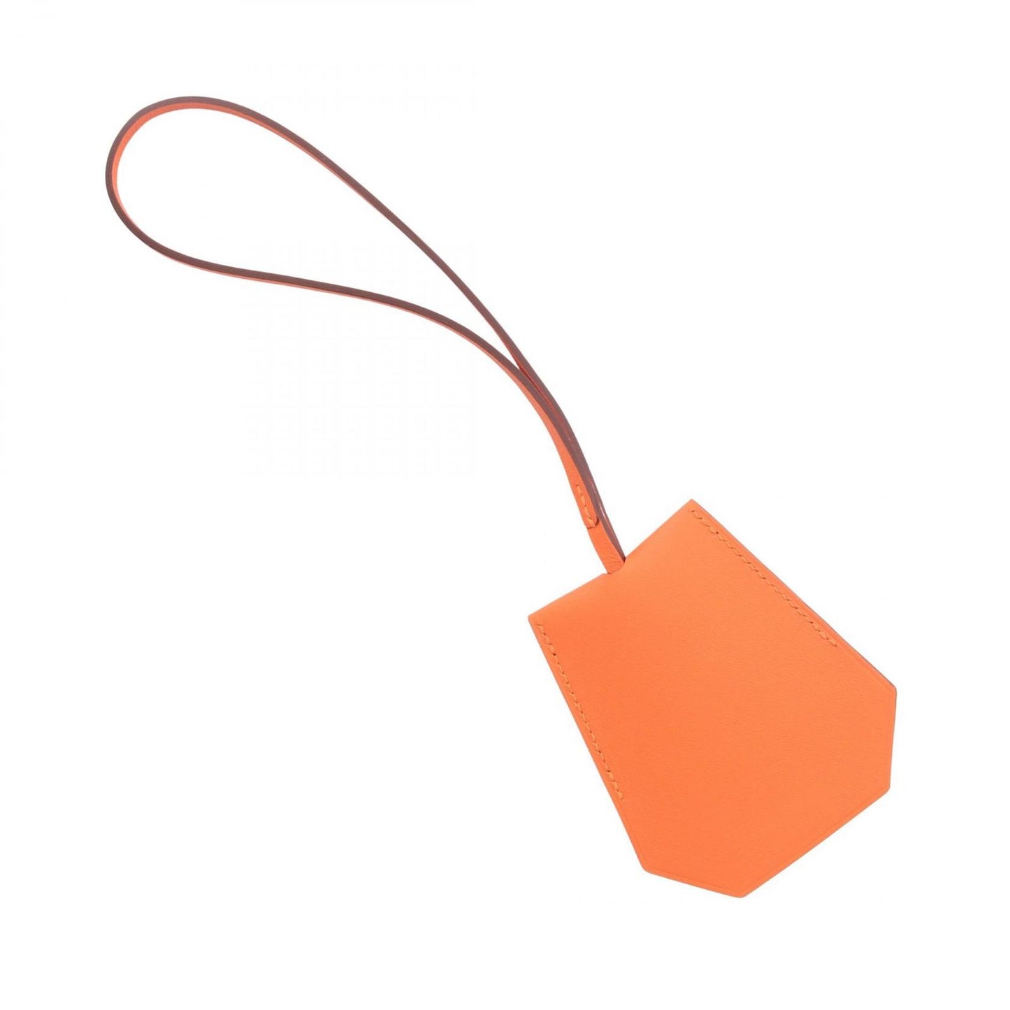 Hermes Charm Clochette I Don't Like Orange It Keychain — view 2