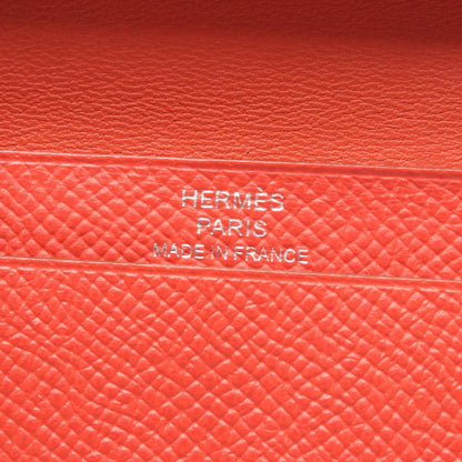 Hermes Card Case Bearn Mini s Texas Leather — view 5