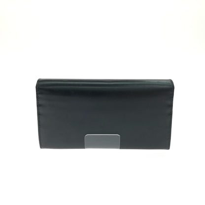 Celine Vintage Wallet Star Ball Kiss Lock Musty Black — view 3