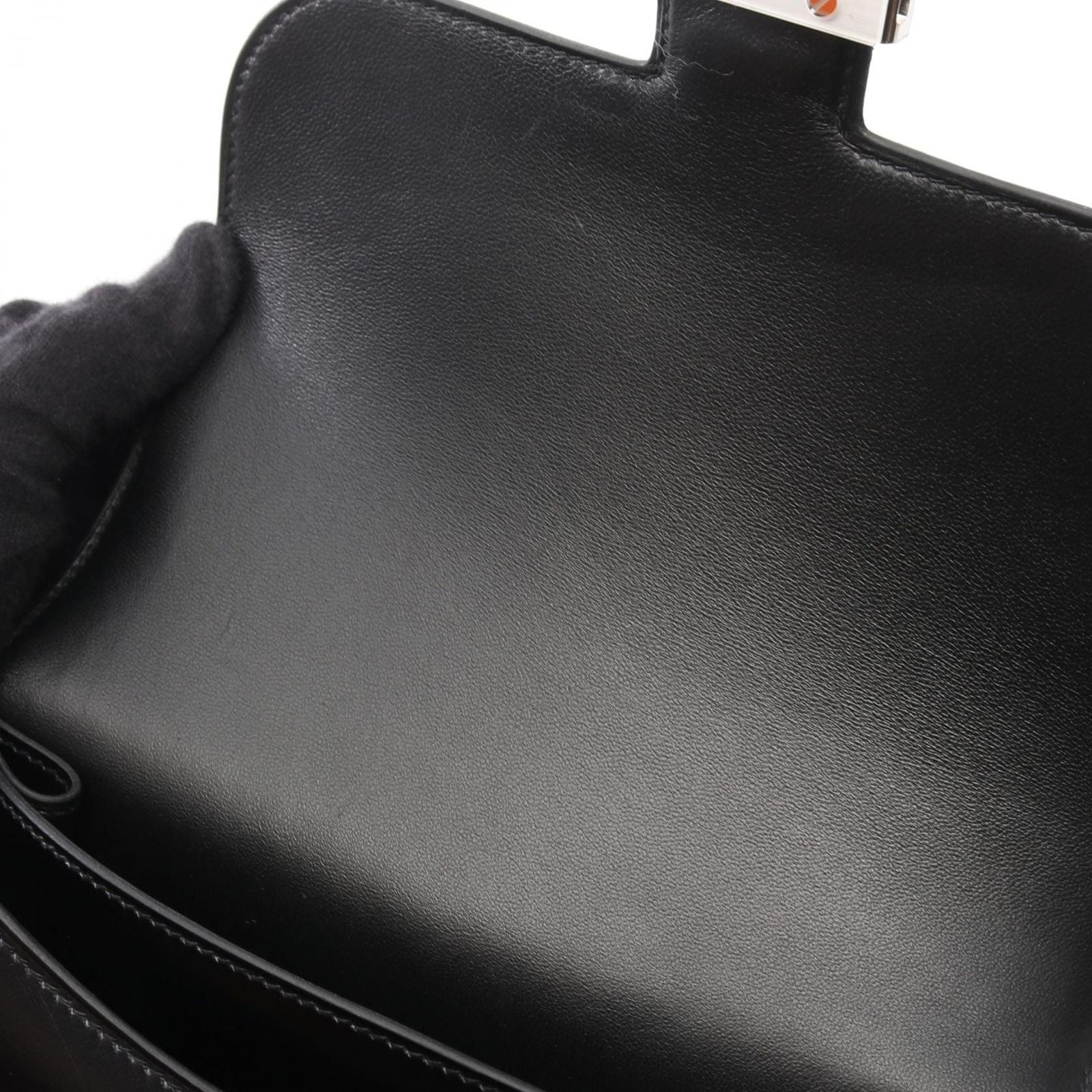 Hermes Shoulder Bag Constance 3 Mini Black Leather — view 7
