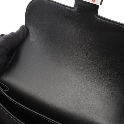 Hermes Shoulder Bag Constance 3 Mini Black Leather — view 7