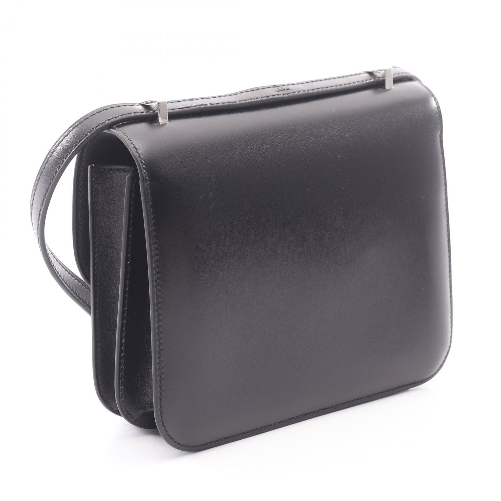 Hermes Shoulder Bag Constance 3 Mini Black Leather — view 2