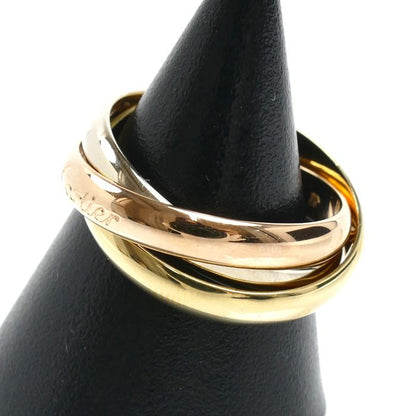 Cartier 18k Yellow Gold PG WG les Must de Cartier Trinity Ring — view 2