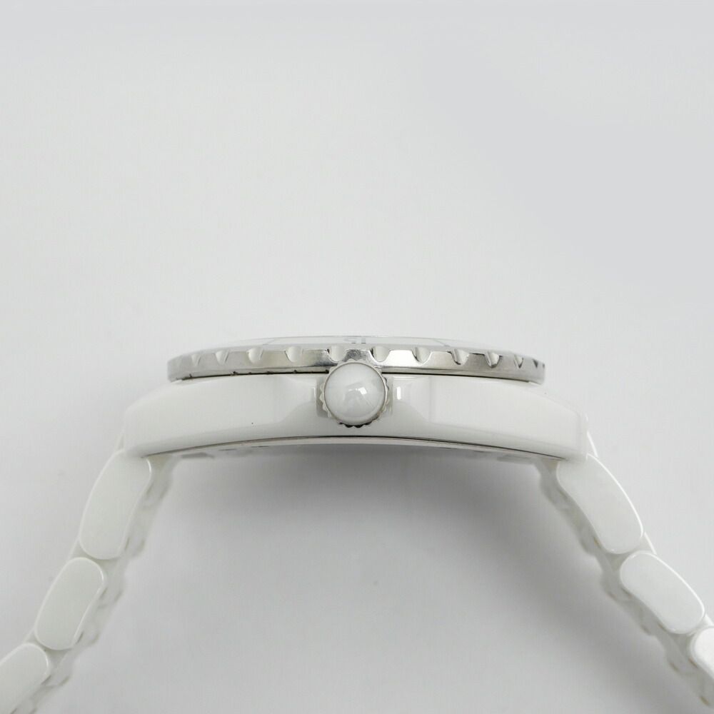 Chanel 38 White Ceramic Automatic Winding Regular Box Watch — view 5