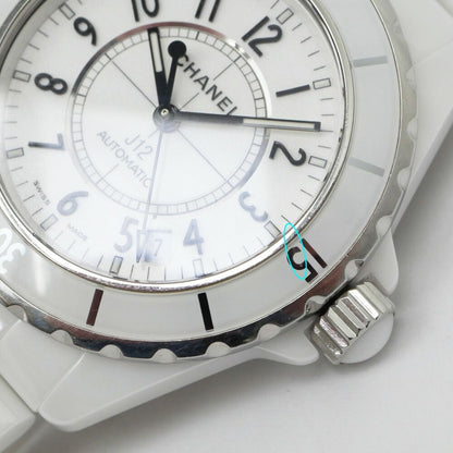 Chanel 38 White Ceramic Automatic Winding Regular Box Watch — view 9