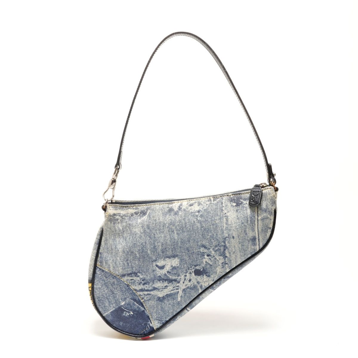 Dior Shoulder Bag Denim Print
