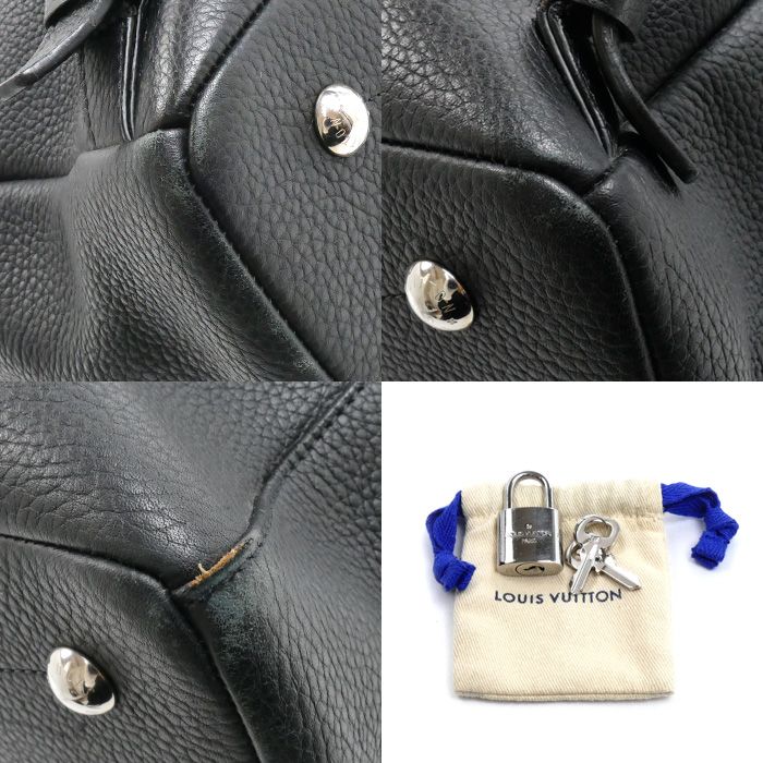 Louis Vuitton Alma Backpack Black — view 9