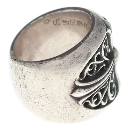 Chrome Hearts Classic Oval Cross Ring Silver — view 3