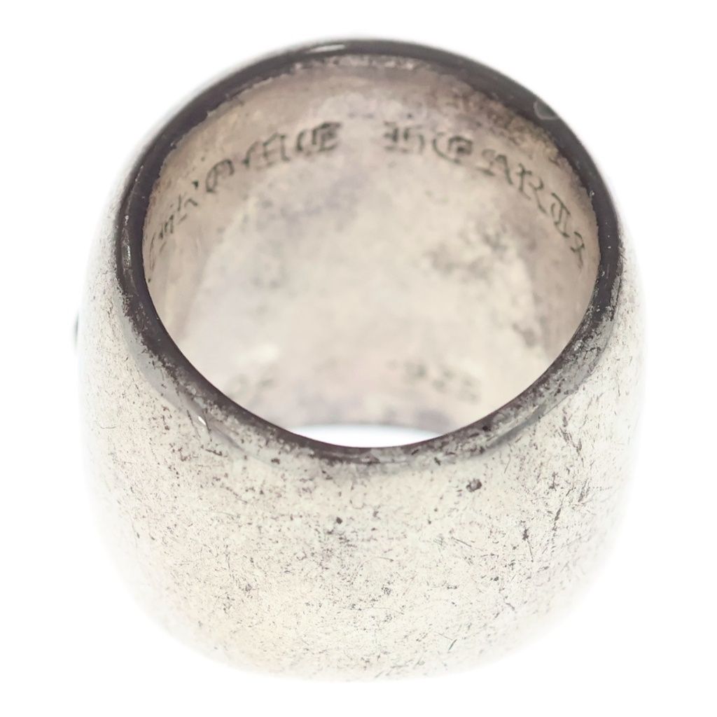 Chrome Hearts Classic Oval Cross Ring Silver — view 2