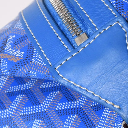 Goyard Bowling 45 2-Way Bag Leather Blue — view 8