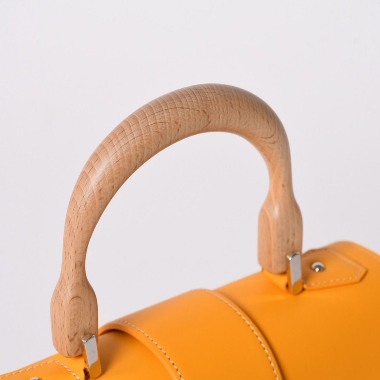 Goyard Saigon Mini Structured 2-Way Shoulder Bag Din Canvas Wood Yellow — view 7