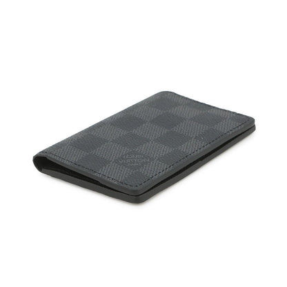 Louis Vuitton Card Case Damier Graphite Organizer de Poche Black Business Holder — view 2