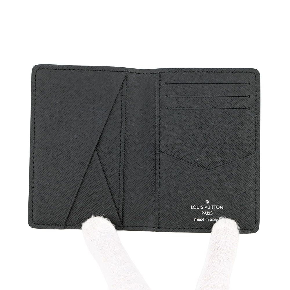 Louis Vuitton Card Case Damier Graphite Organizer de Poche Black Business Holder — view 4