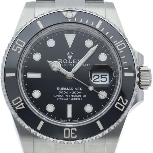 Rolex Submariner Date Watch Box SS Black