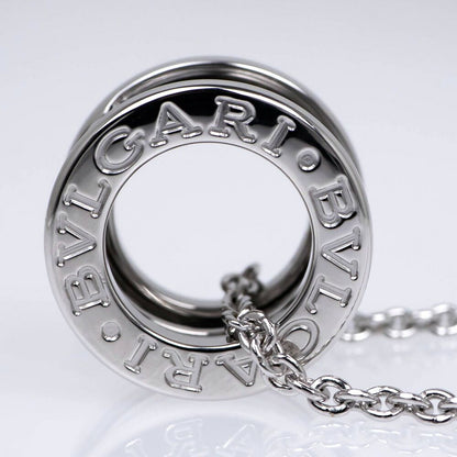 Bvlgari B.zero1 Necklace 18k White Gold 40 cm Pendant — view 5