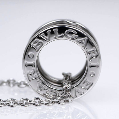 Bvlgari B.zero1 Necklace 18k White Gold 40 cm Pendant — view 4