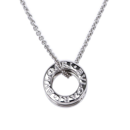 Bvlgari B.zero1 Necklace 18k White Gold 40 cm Pendant