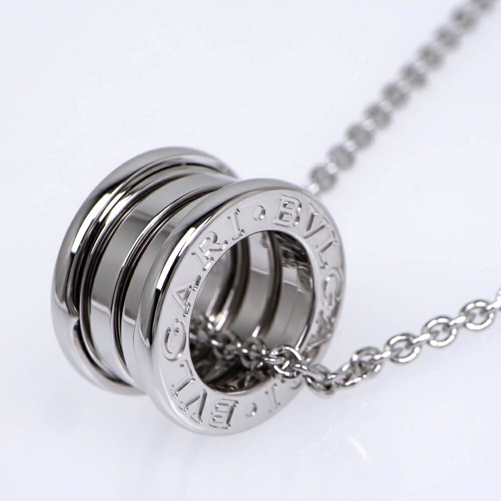 Bvlgari B.zero1 Necklace 18k White Gold 40 cm Pendant — view 2