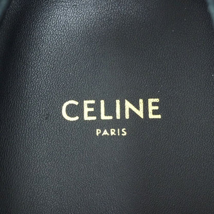 Celine Canvas Slip Ons Black Slipper — view 6